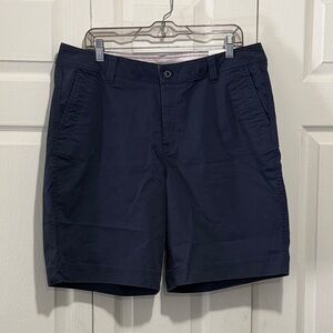 Natural Reflections Dark Blue Spring Valley Bermuda Shorts, 16